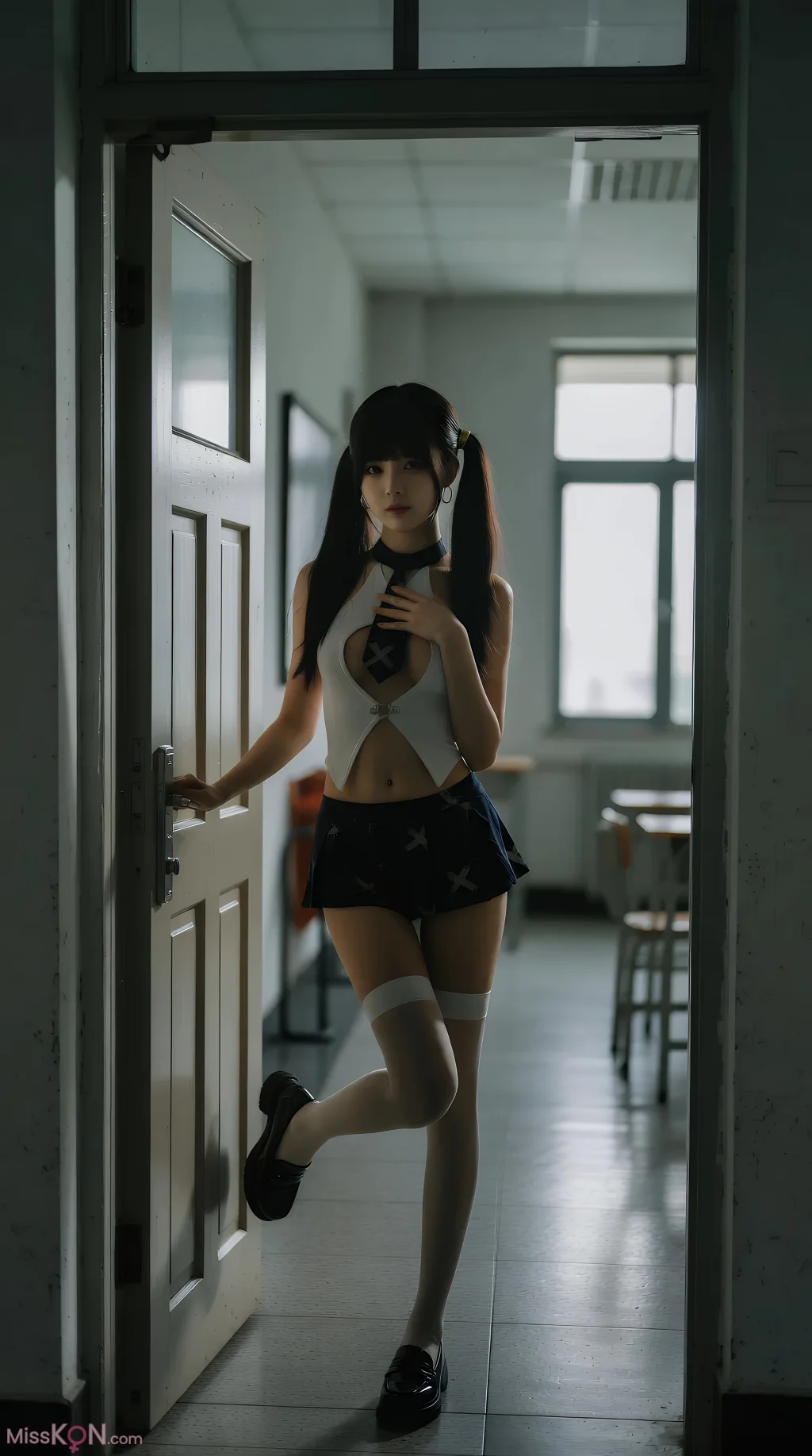 [AIGirl] 柚柚sasa 教室 (81 photos) – Page 3