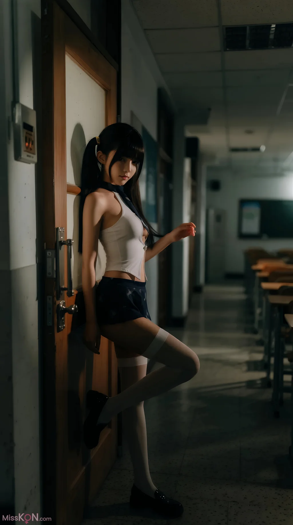 [AIGirl] 柚柚sasa 教室 (81 photos) – Page 3