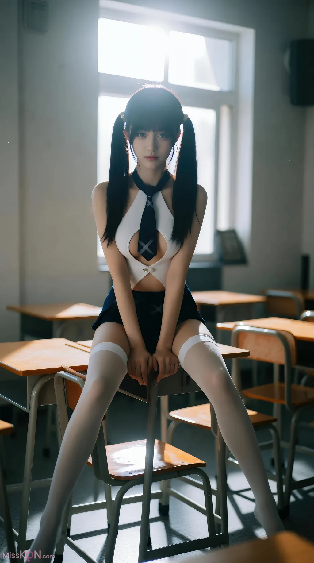 [AIGirl] 柚柚sasa 教室 (81 photos) – Page 3
