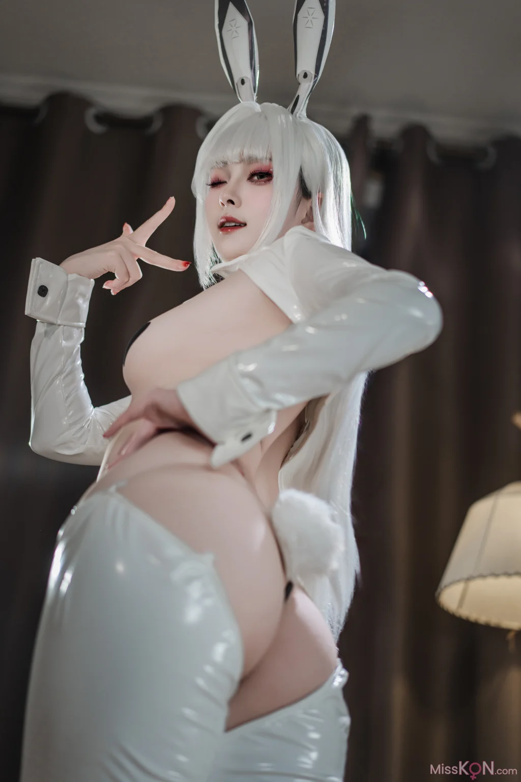 Coser@Natsuko夏夏子: NIKKE 布兰儿 逆兔女郎 (81 photos)