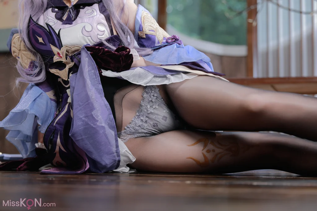 Coser@雪琪SAMA: 刻晴 (50 photos + 1 video)