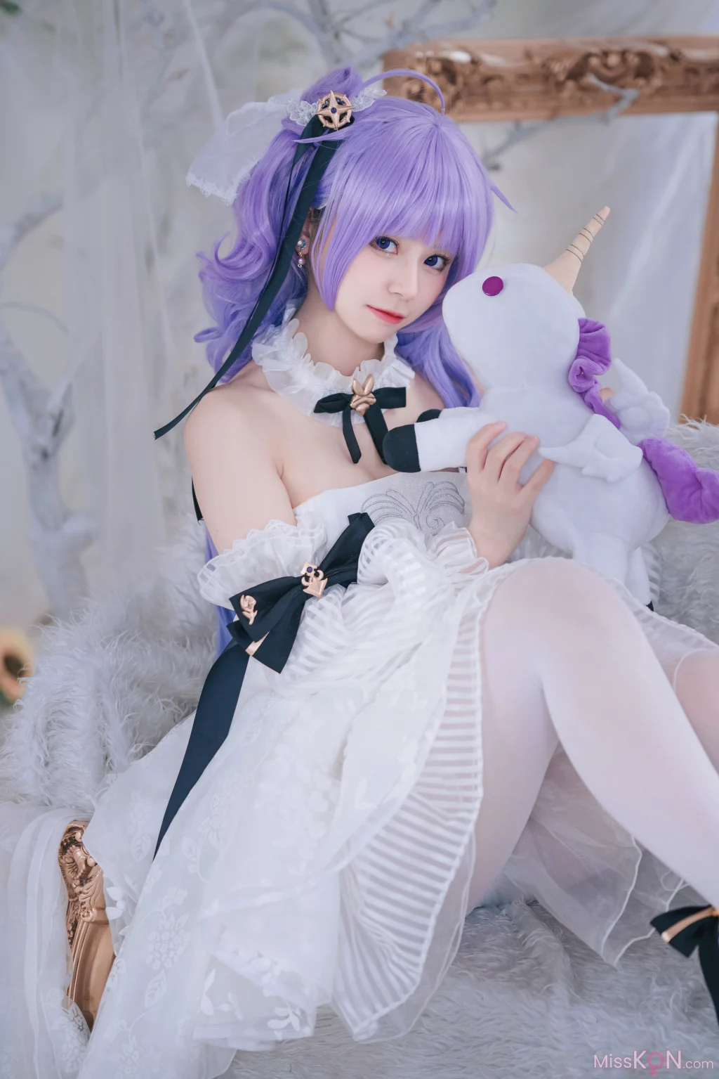Coser@猫大人: 碧蓝航线 独角兽 花嫁 (23 photos)