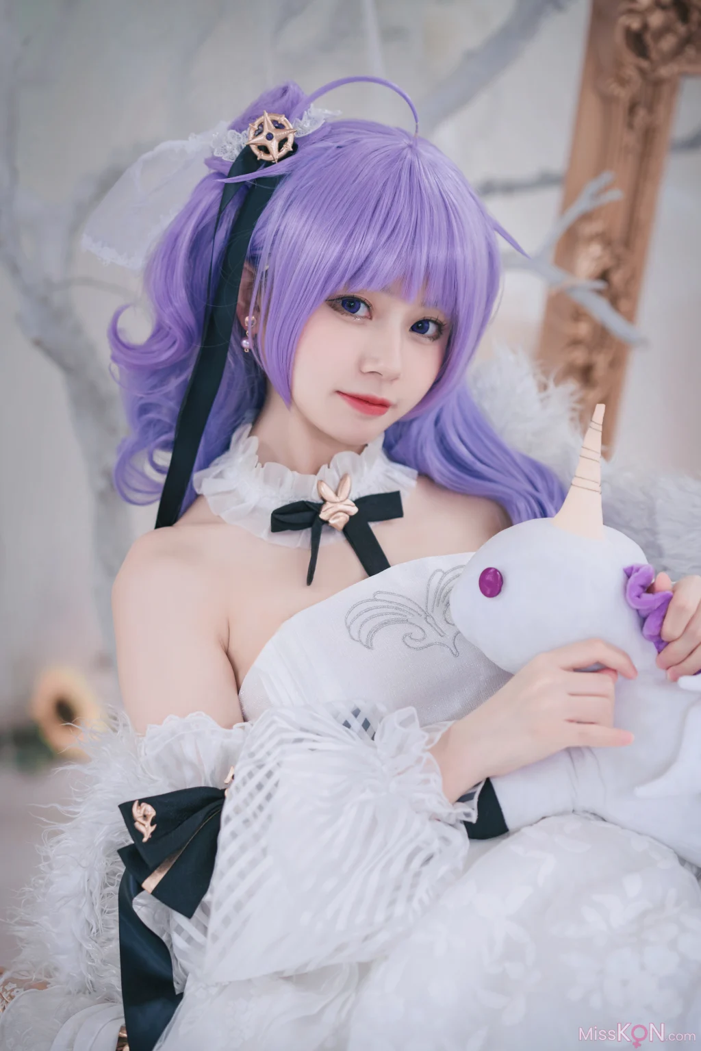 Coser@猫大人: 碧蓝航线 独角兽 花嫁 (23 photos)