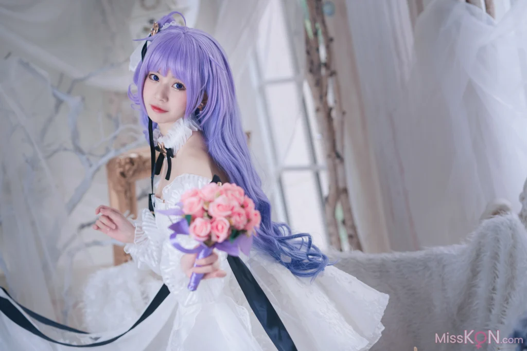 Coser@猫大人: 碧蓝航线 独角兽 花嫁 (23 photos)