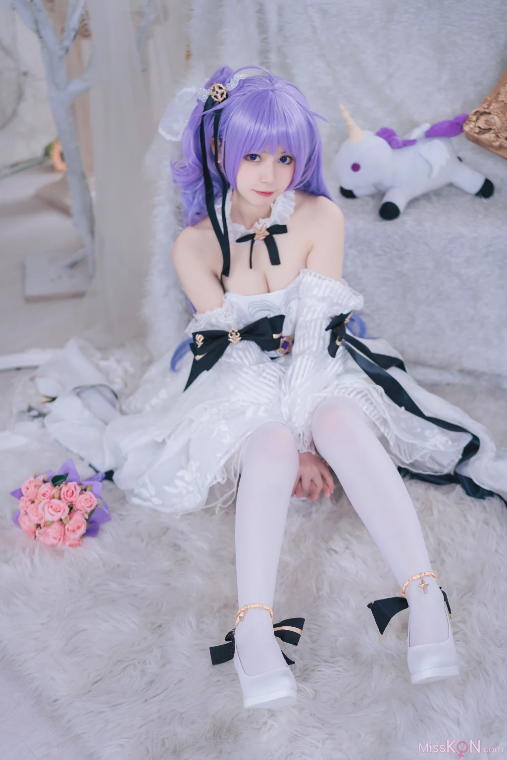 Coser@猫大人: 碧蓝航线 独角兽 花嫁 (23 photos) – Page 2