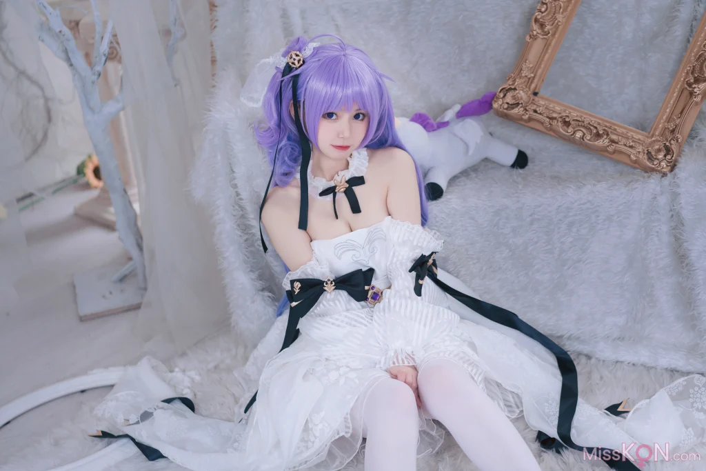 Coser@猫大人: 碧蓝航线 独角兽 花嫁 (23 photos) – Page 2