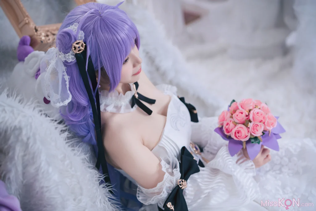 Coser@猫大人: 碧蓝航线 独角兽 花嫁 (23 photos) – Page 2