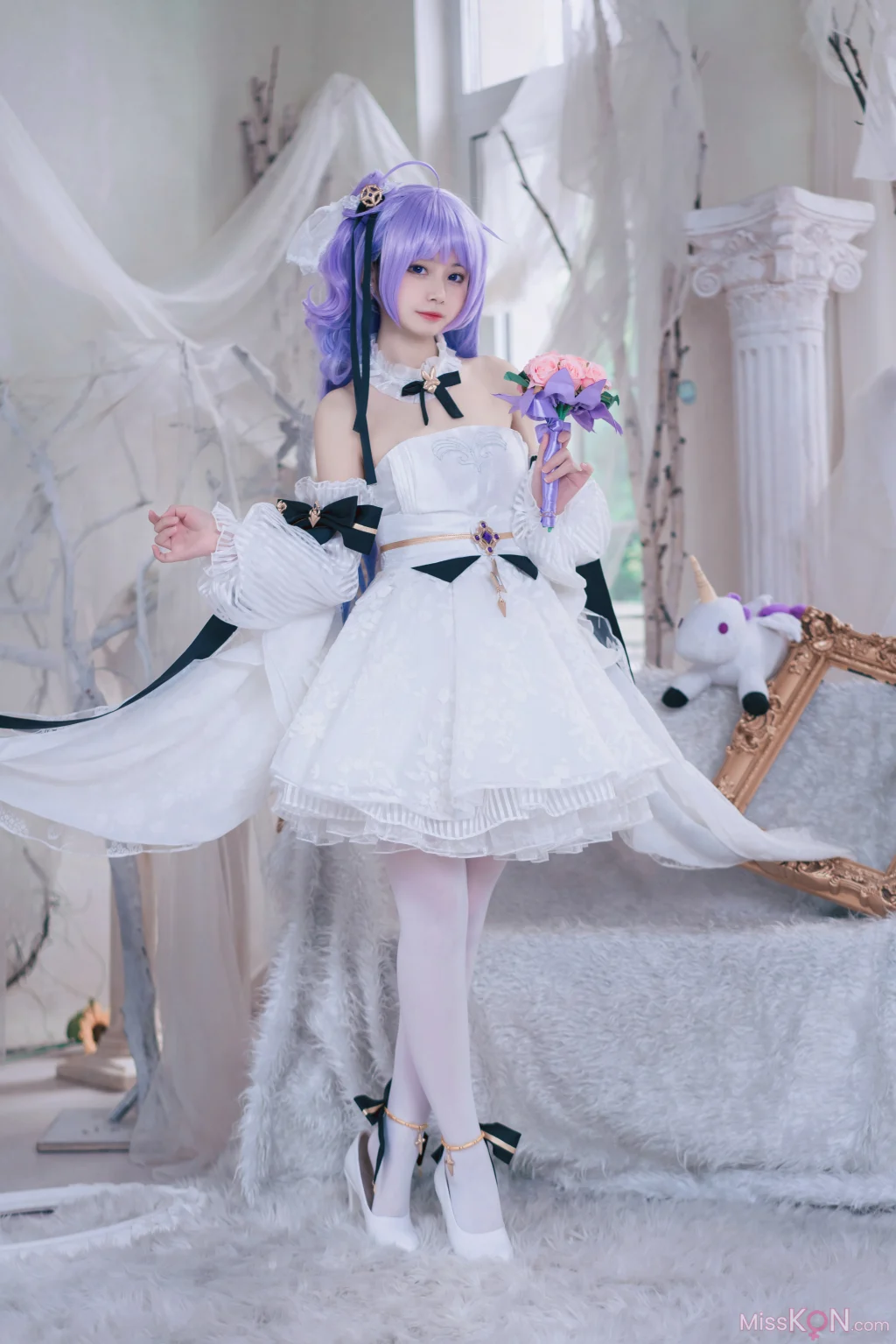 Coser@猫大人: 碧蓝航线 独角兽 花嫁 (23 photos) – Page 2
