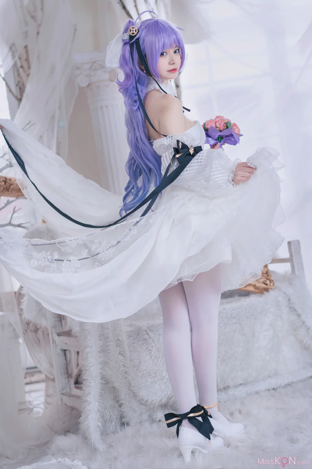 Coser@猫大人: 碧蓝航线 独角兽 花嫁 (23 photos) – Page 2
