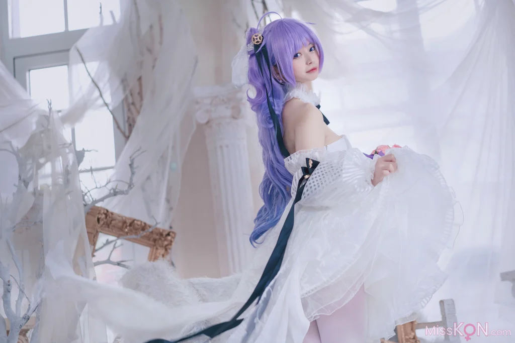 Coser@猫大人: 碧蓝航线 独角兽 花嫁 (23 photos) – Page 2