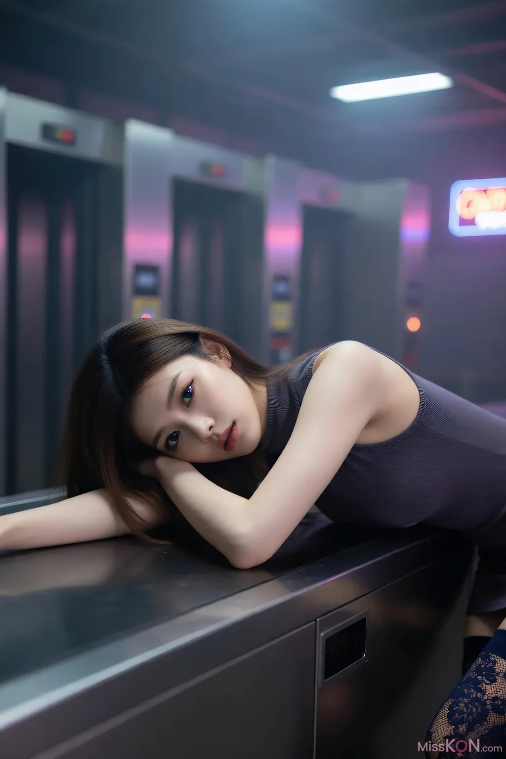 [AIGirl] luna 电话亭 (64 photos)