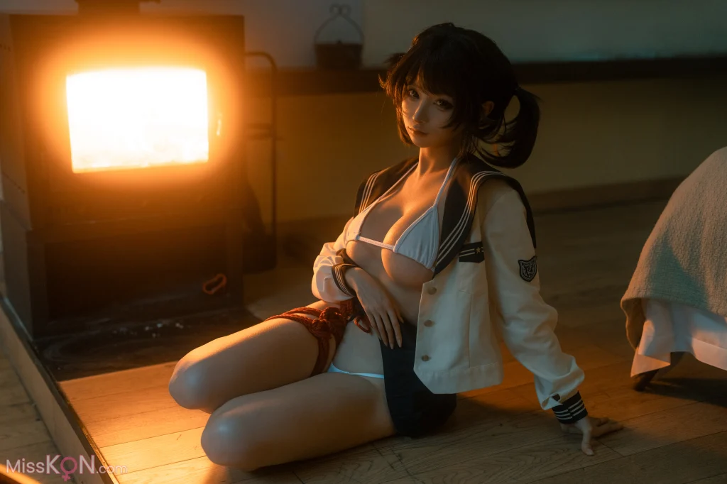 Coser@蠢沫沫 (chunmomo): 红绳 (18 photos)