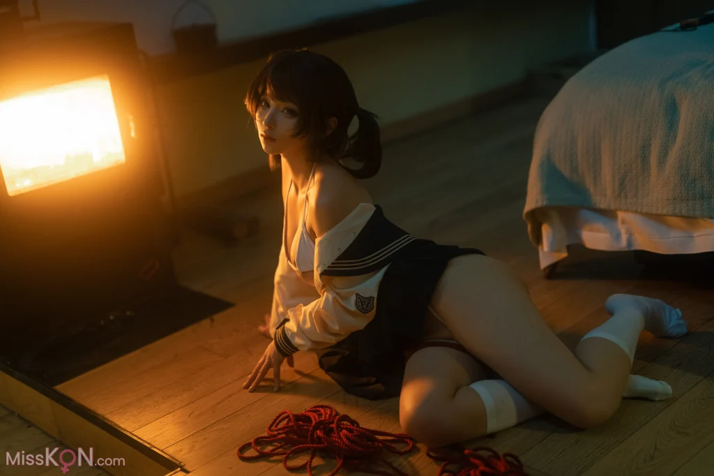 Coser@蠢沫沫 (chunmomo): 红绳 (18 photos)