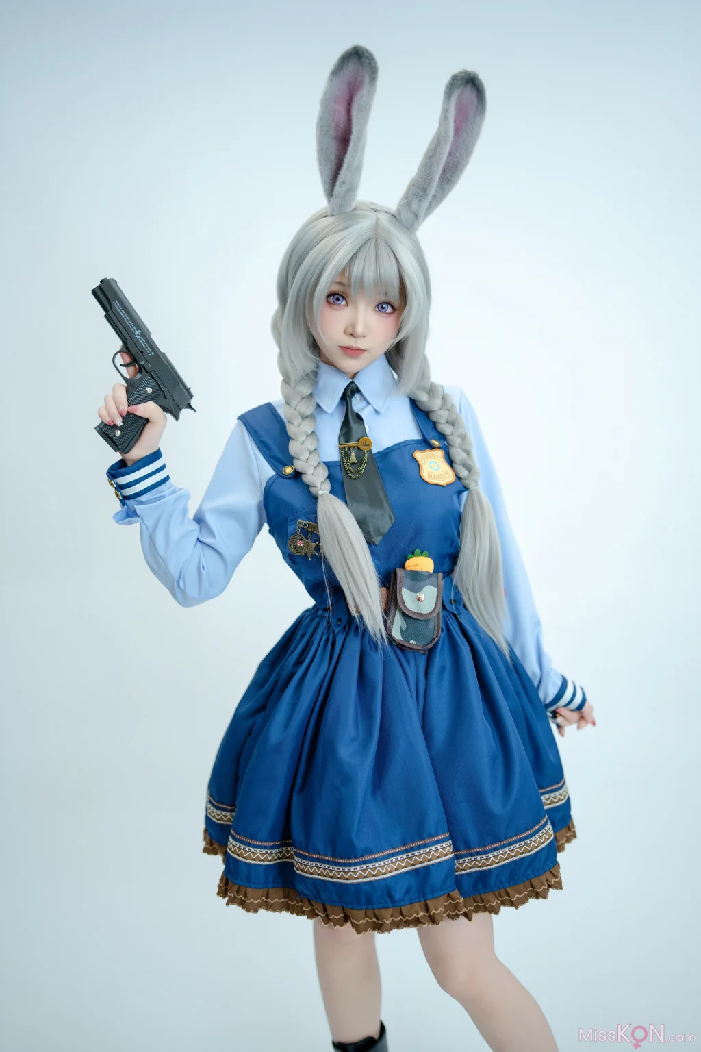 Coser@Bangni邦尼: 兔子警官+S (72 photos + 8 videos)