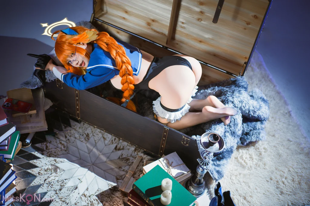 Coser@是一只熊仔吗: 蔚蓝档案 圆堂志美子·邪恶女干部 (40 photos) – Page 2
