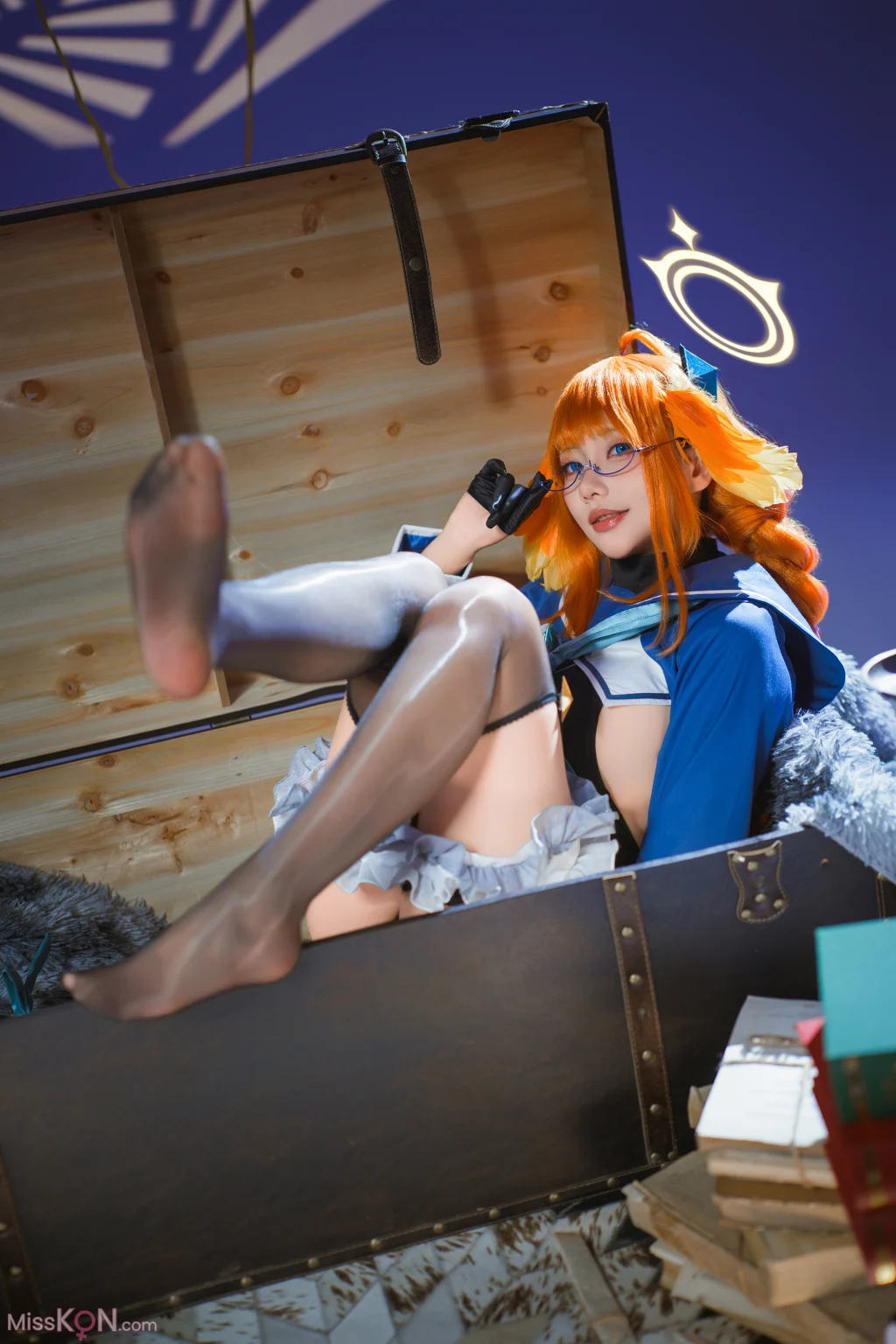 Coser@是一只熊仔吗: 蔚蓝档案 圆堂志美子·邪恶女干部 (40 photos) – Page 2