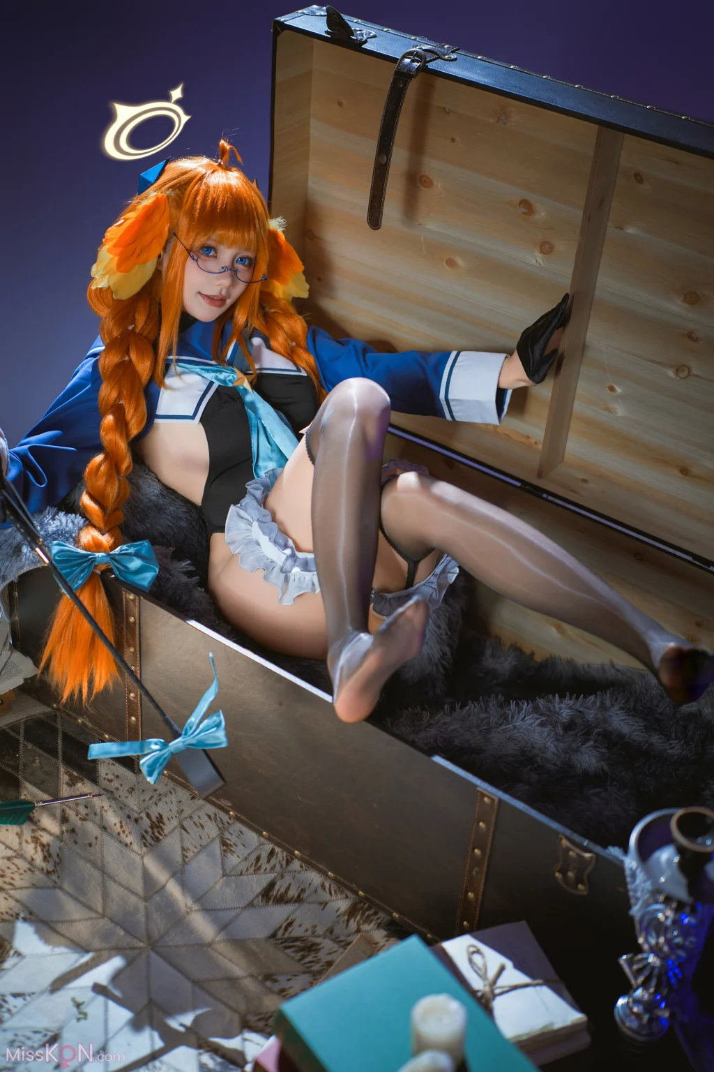Coser@是一只熊仔吗: 蔚蓝档案 圆堂志美子·邪恶女干部 (40 photos) – Page 2