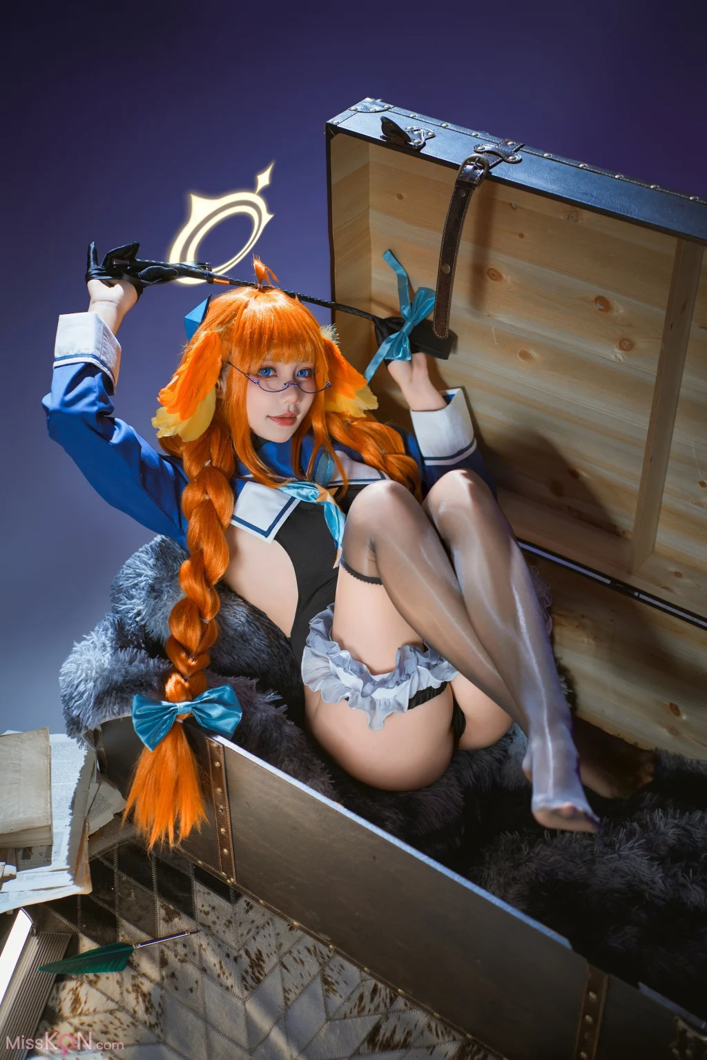 Coser@是一只熊仔吗: 蔚蓝档案 圆堂志美子·邪恶女干部 (40 photos) – Page 2
