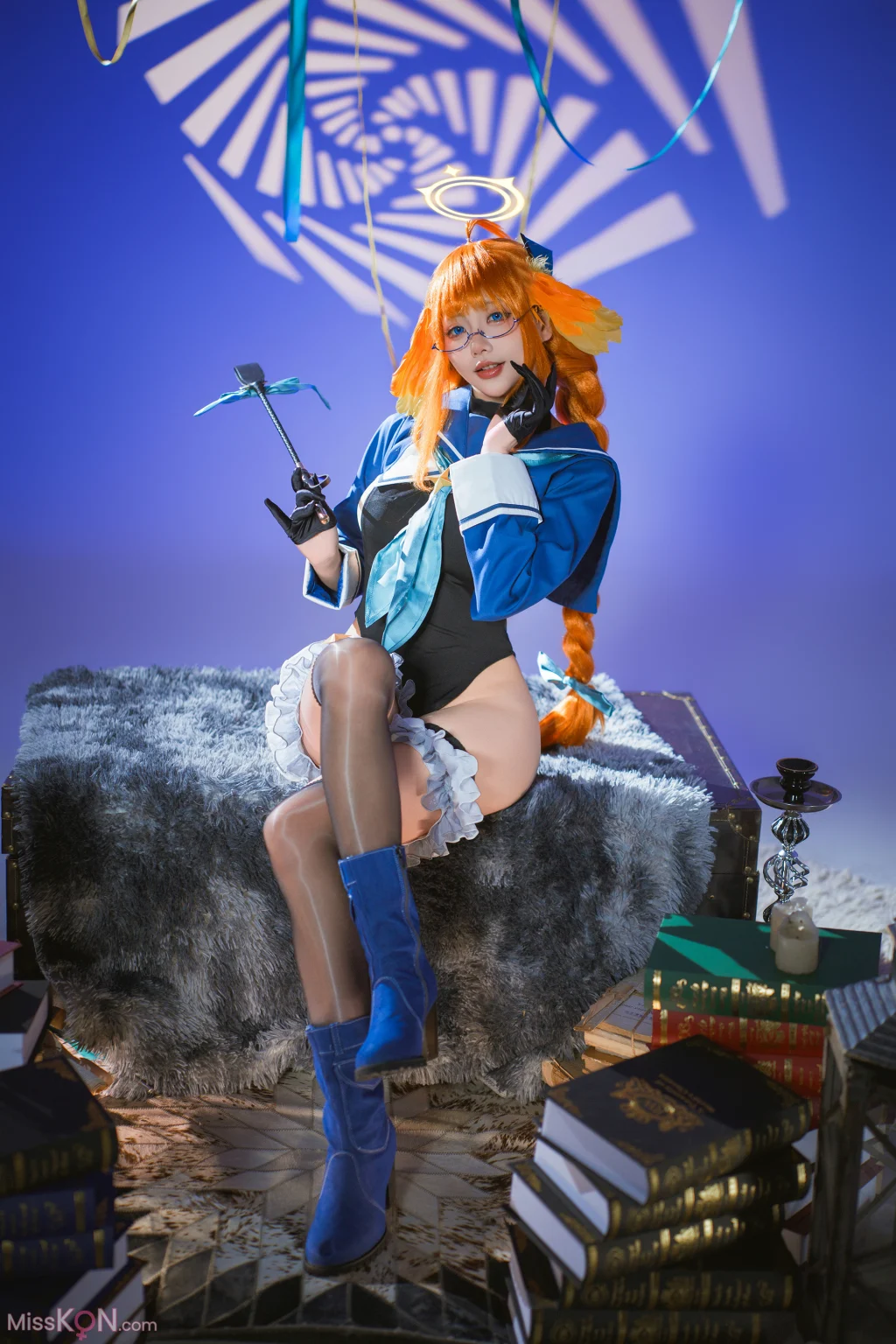 Coser@是一只熊仔吗: 蔚蓝档案 圆堂志美子·邪恶女干部 (40 photos) – Page 2