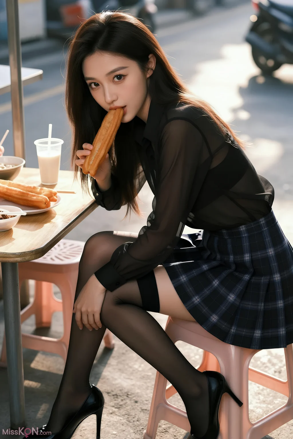 [AIGirl] 蔓蔓lura JK裙 (76 photos)