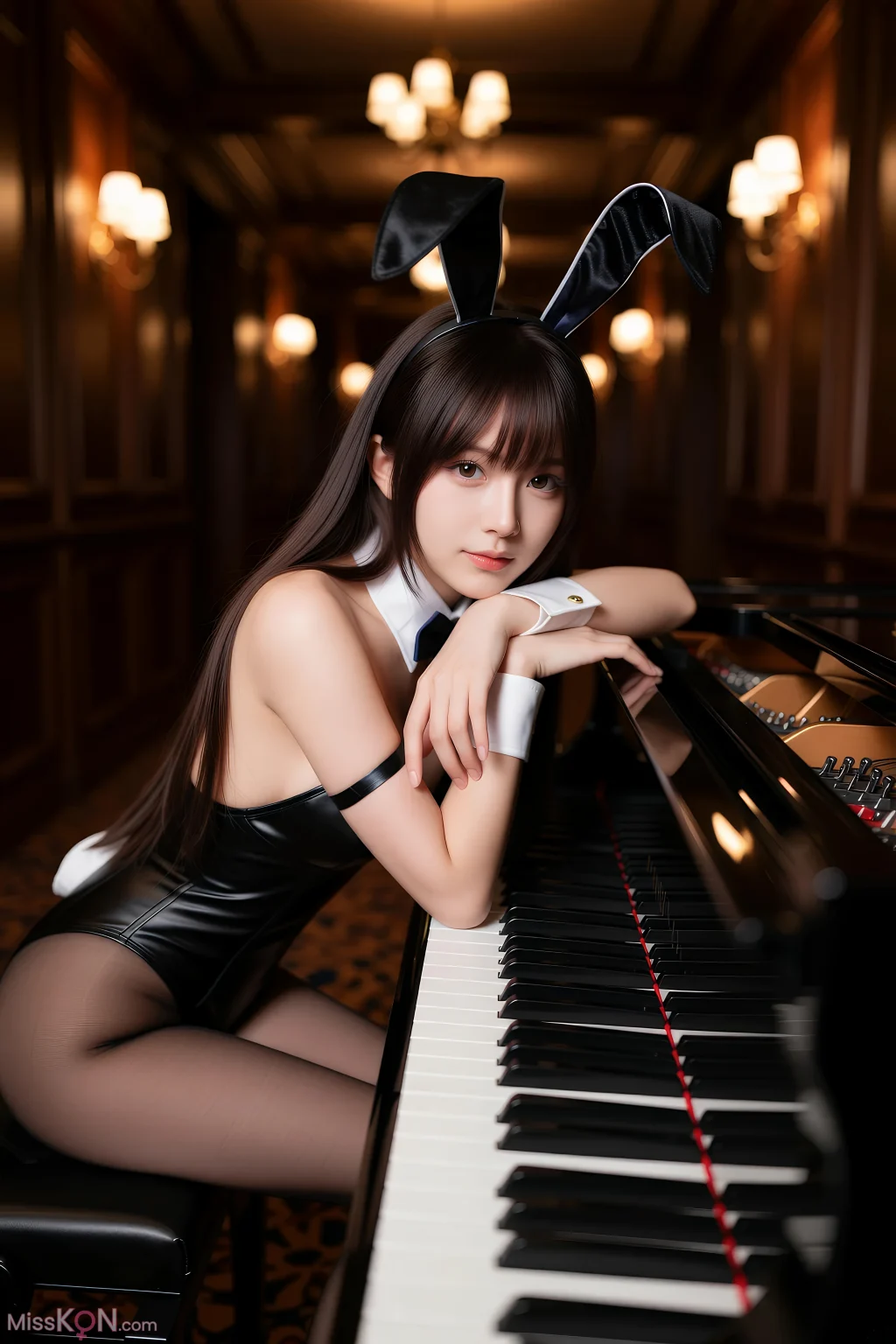 [AIGirl] 茗梓 黑丝兔 (78 photos) – Page 2