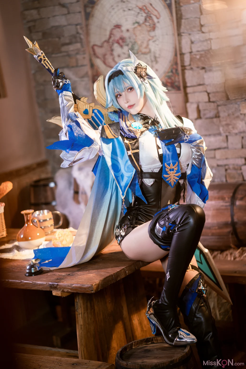 Coser@花兮_honoka: 原神 优菈 (16 photos)