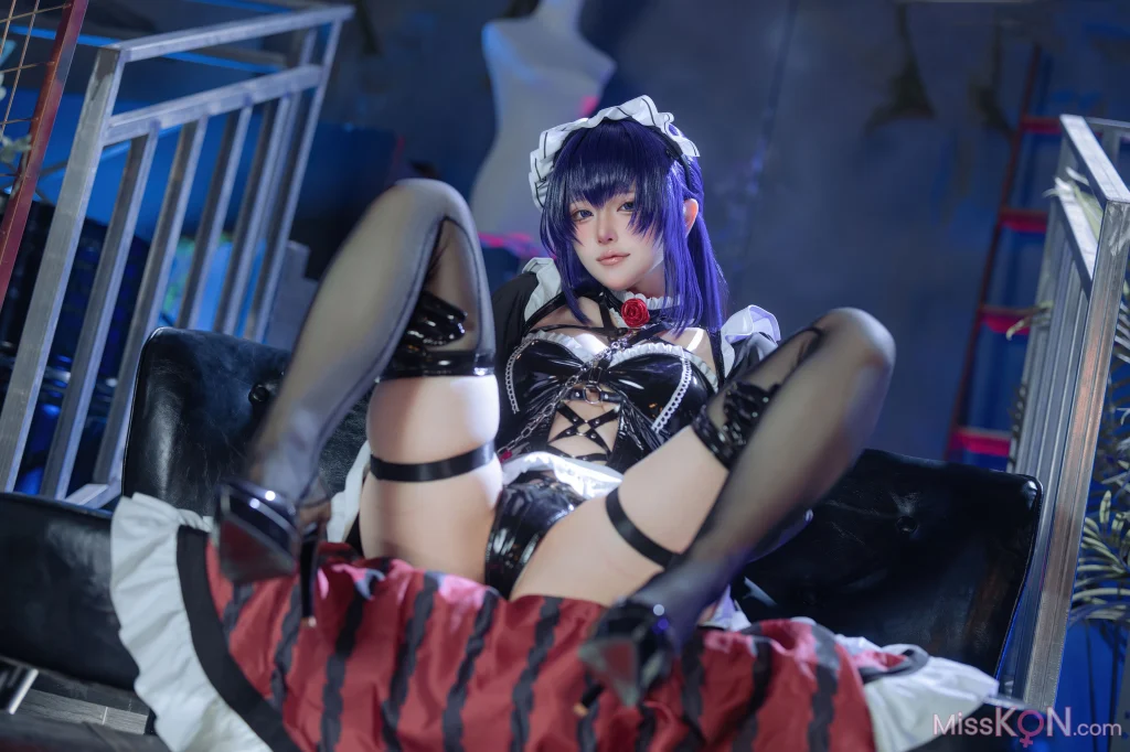 Coser@屿鱼: Nikke胜利女神 米哈拉·咖啡女仆 (80 photos)