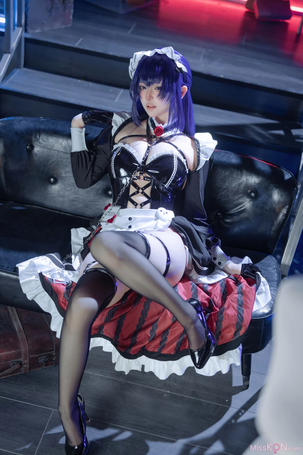 Coser@屿鱼: Nikke胜利女神 米哈拉·咖啡女仆 (80 photos)
