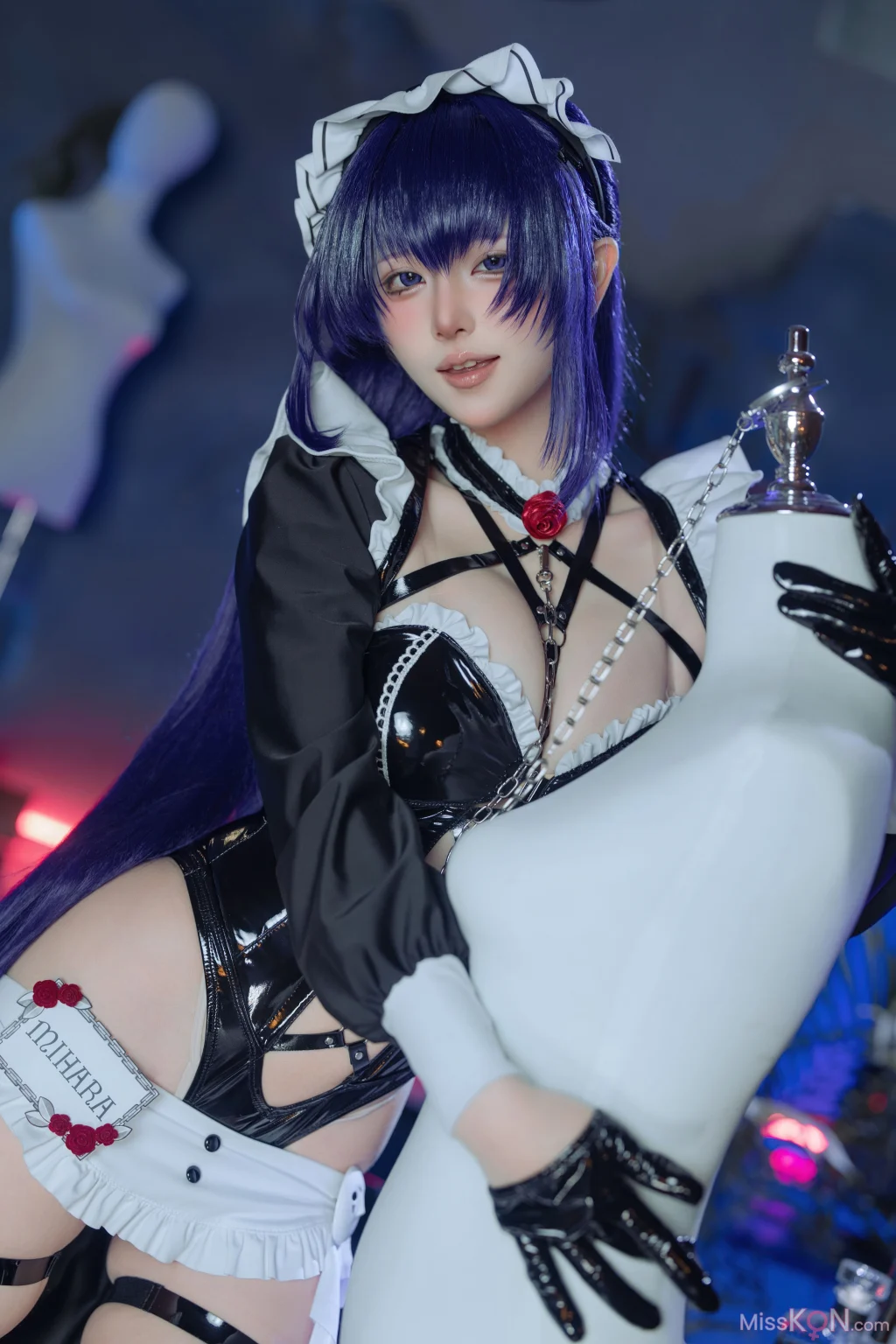 Coser@屿鱼: Nikke胜利女神 米哈拉·咖啡女仆 (80 photos) – Page 2