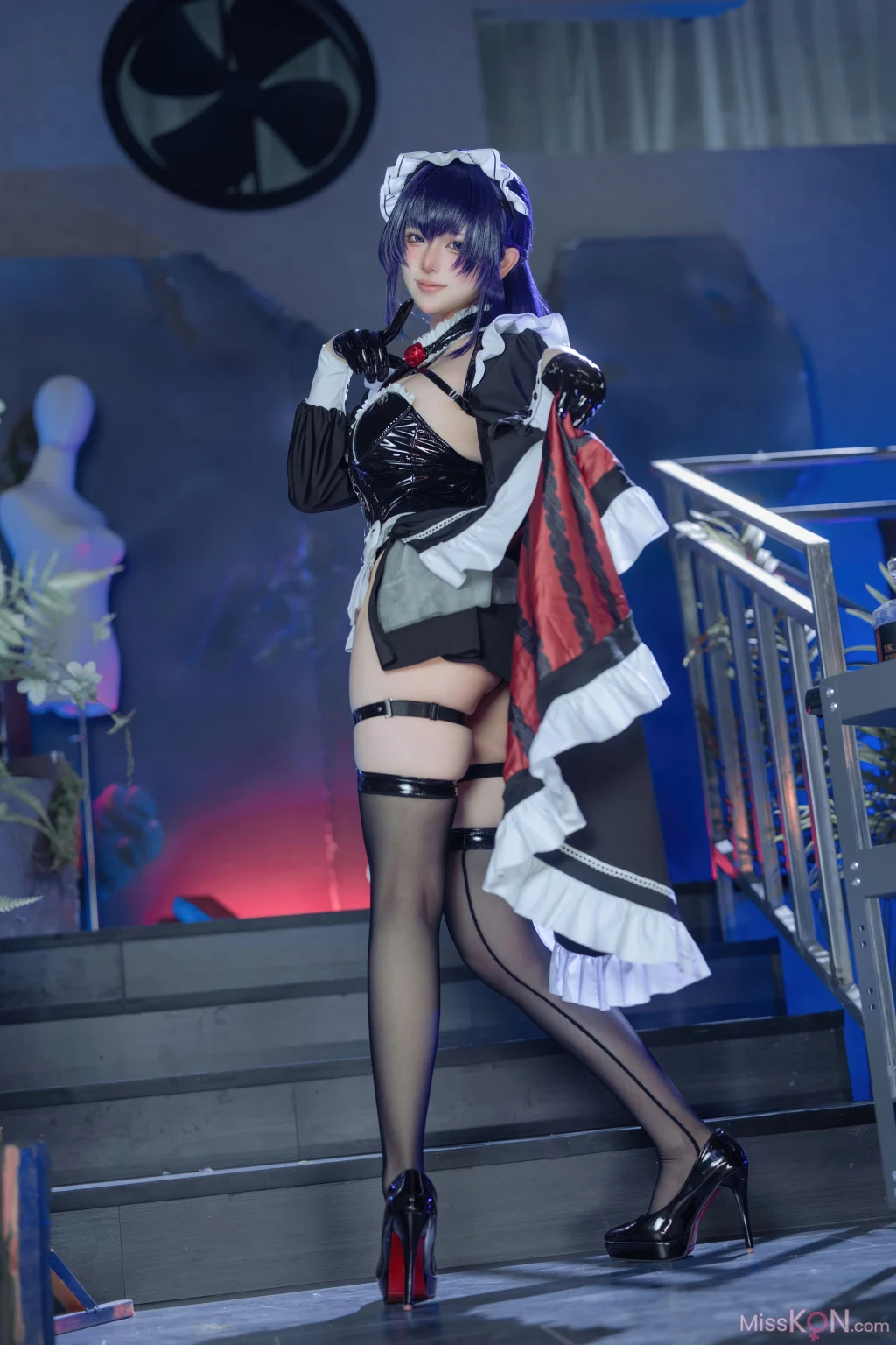 Coser@屿鱼: Nikke胜利女神 米哈拉·咖啡女仆 (80 photos) – Page 3