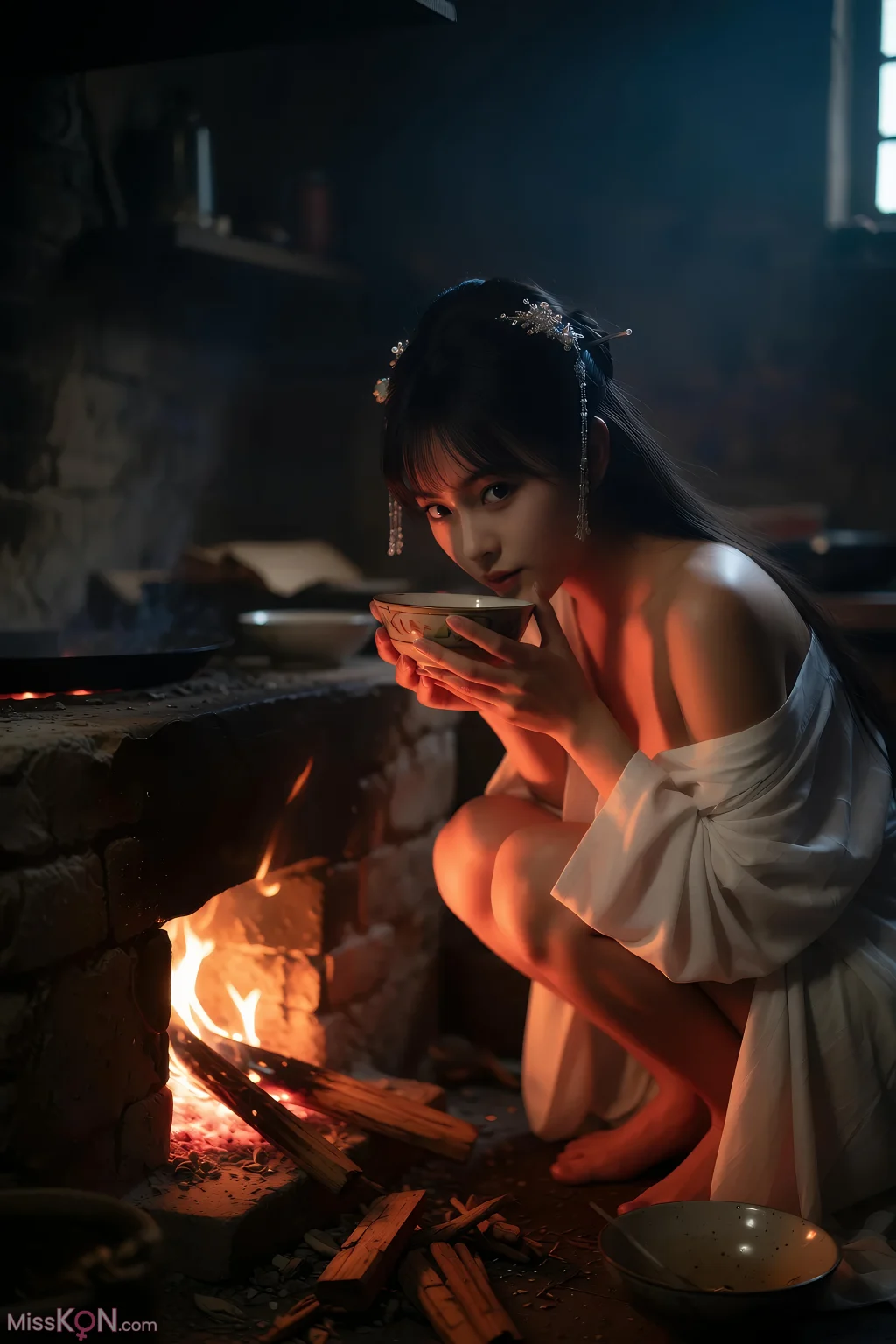 [AIGirl] 猫猫er 晨袍 (79 photos)