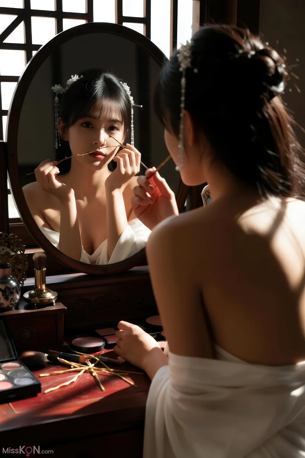 [AIGirl] 猫猫er 晨袍 (79 photos)