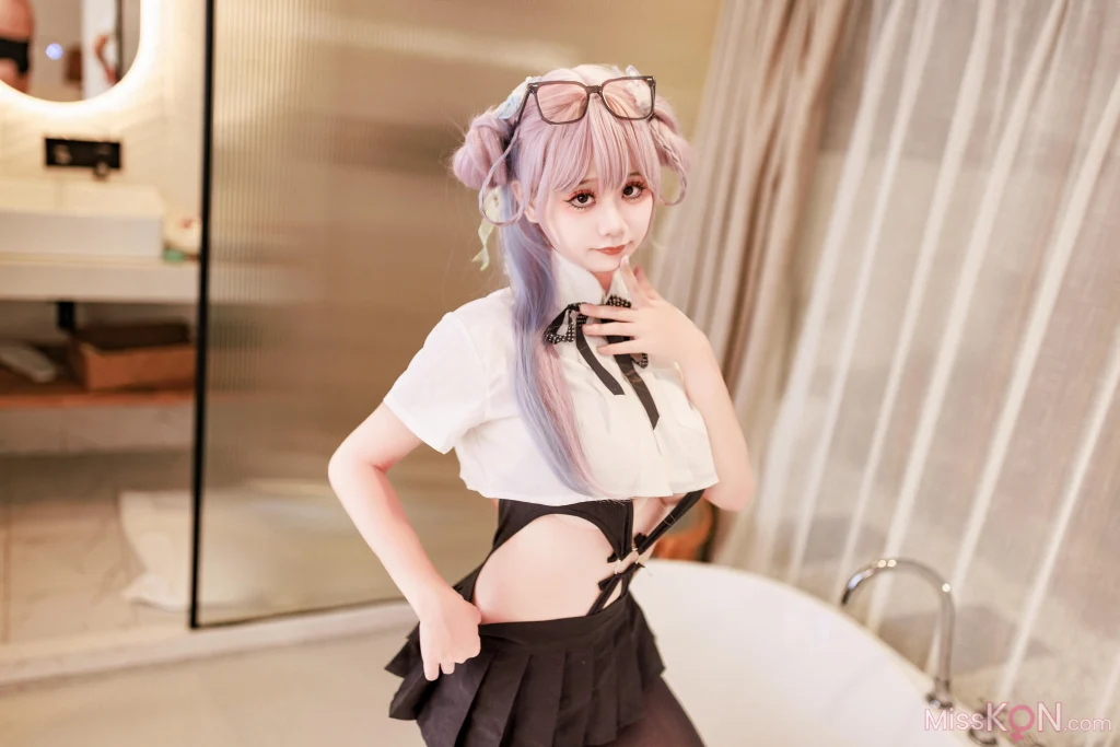 Coser@阿雪雪: 居家女高 (64 photos + 2 videos) – Page 3