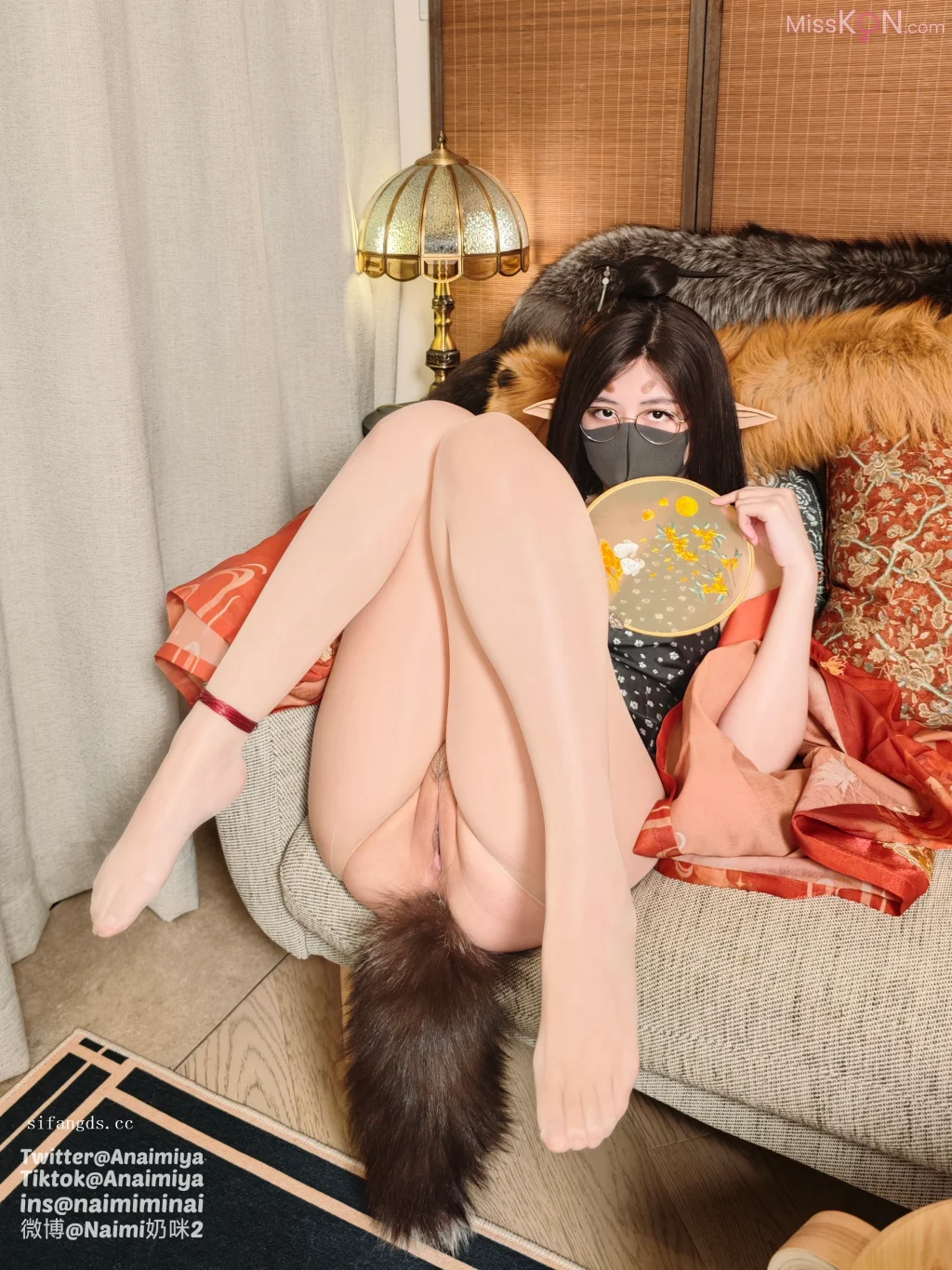 Coser@Anaimiya奶咪: 赛博猫猫+萍萍 (51 photos + 8 videos)
