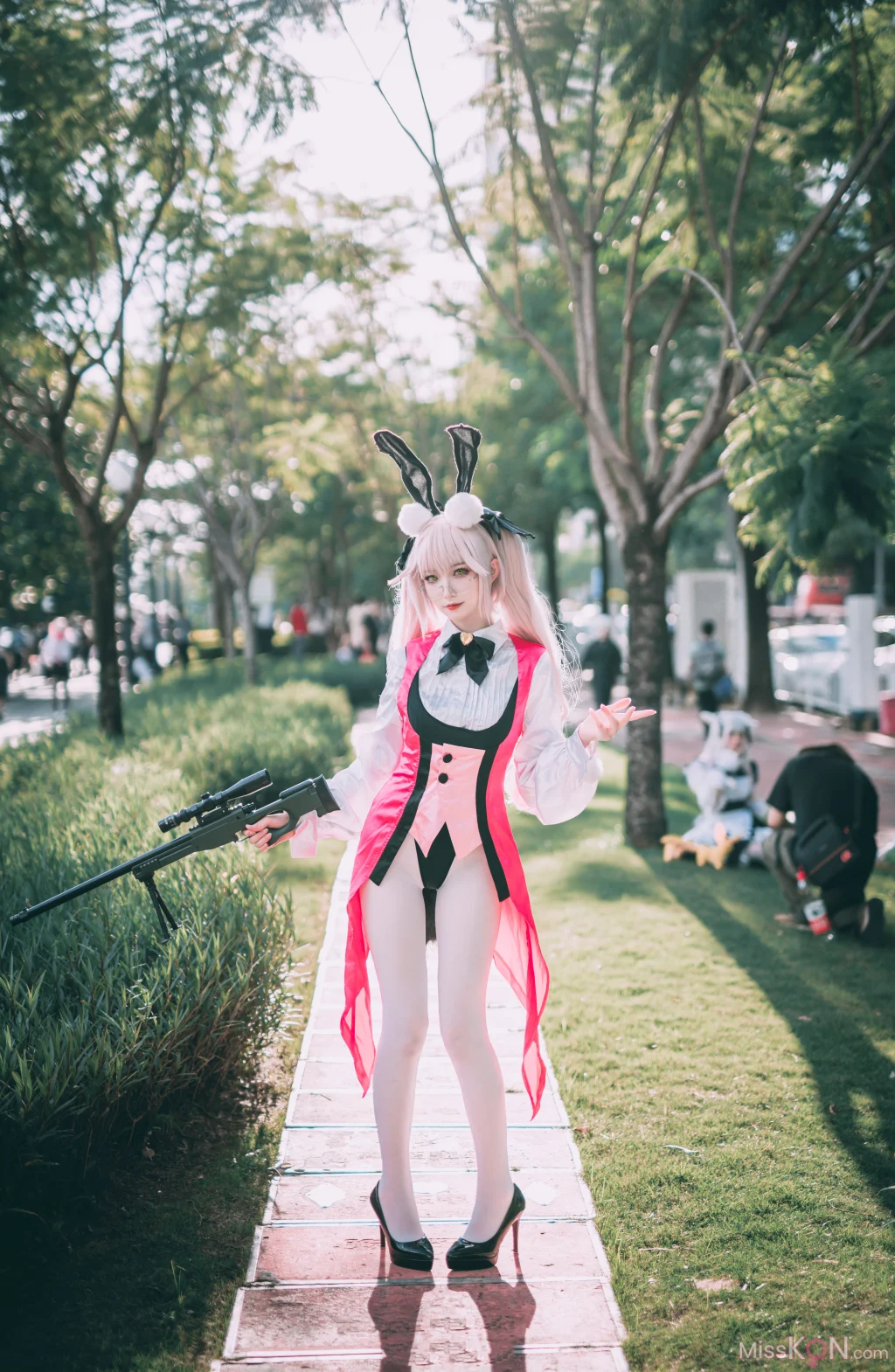 Coser@封疆疆v: FGO 光之高扬斯卡娅兔女郎场照 (27 photos) – Page 2
