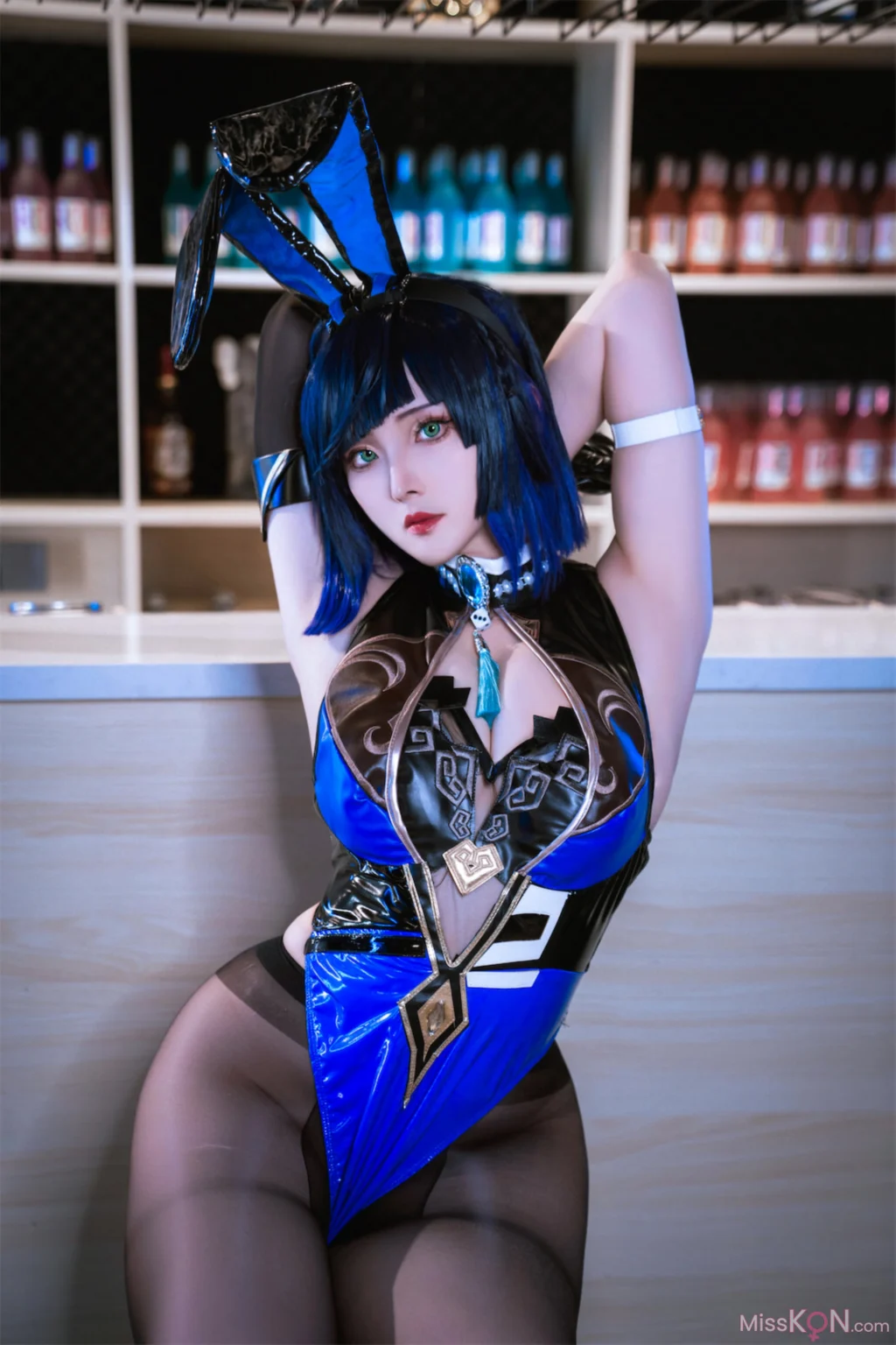 Coser@Natsuko夏夏子: 原神 夜兰兔女郎 (74 photos + 1 video) – Page 2
