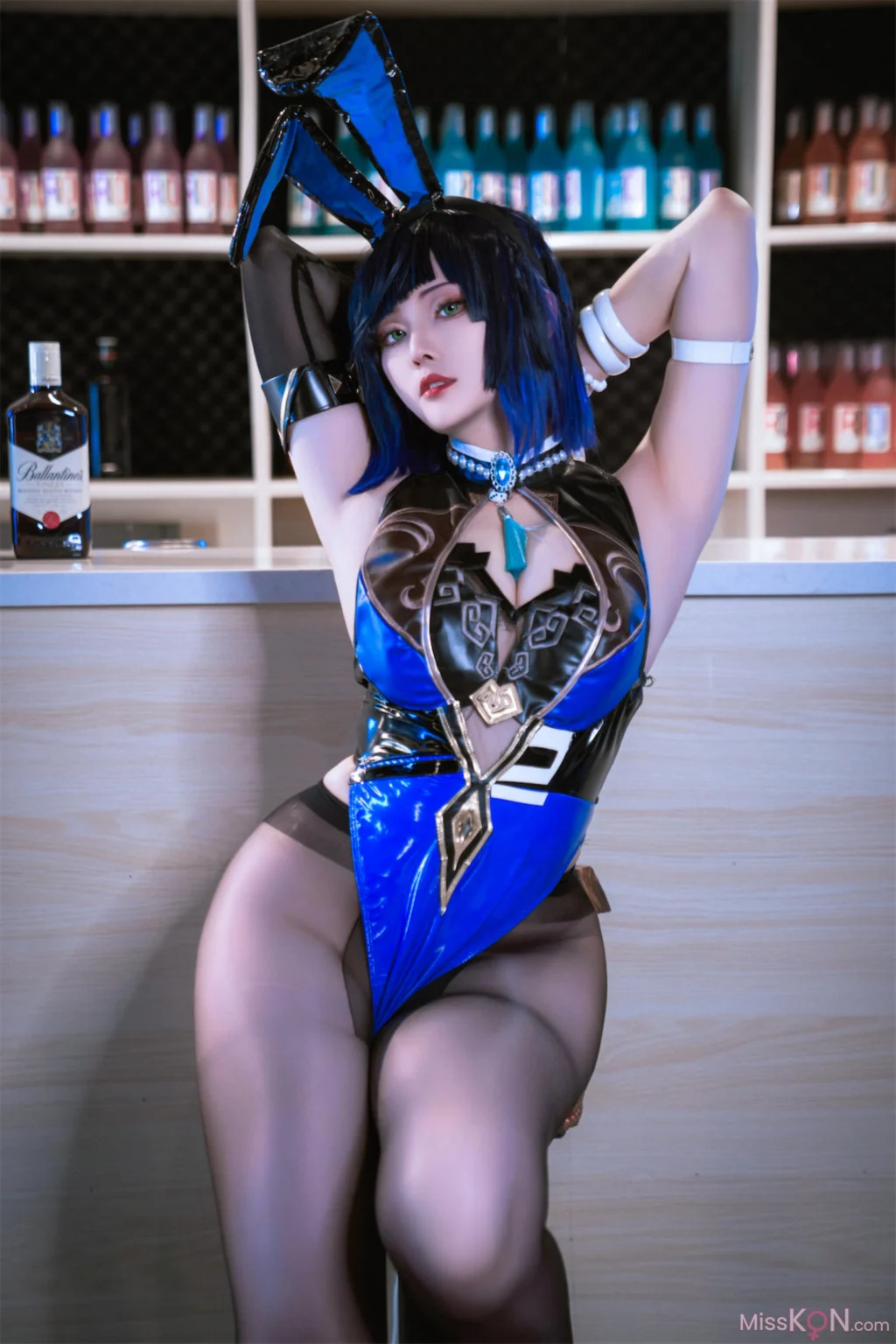 Coser@Natsuko夏夏子: 原神 夜兰兔女郎 (74 photos + 1 video) – Page 2