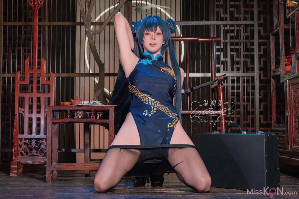 Coser@黏黏团子兔: 2026年04月作品碧蓝档案 龙华妃咲 (113 photos + 2 videos)