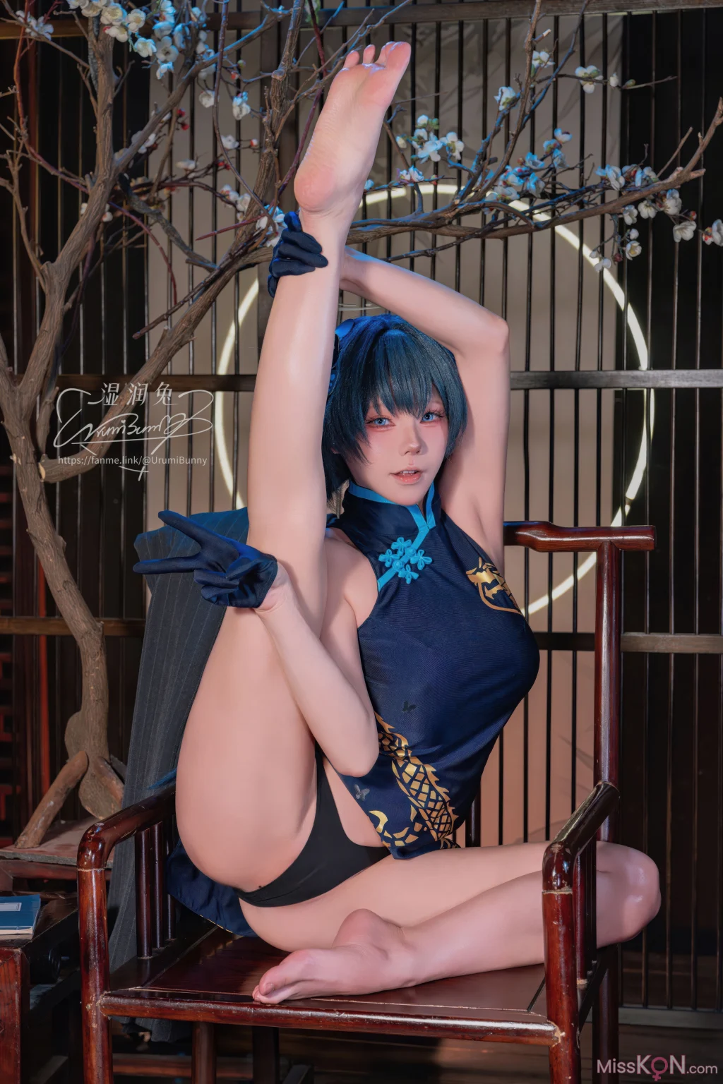Coser@黏黏团子兔: 2026年04月作品碧蓝档案 龙华妃咲 (113 photos + 2 videos) – Page 2