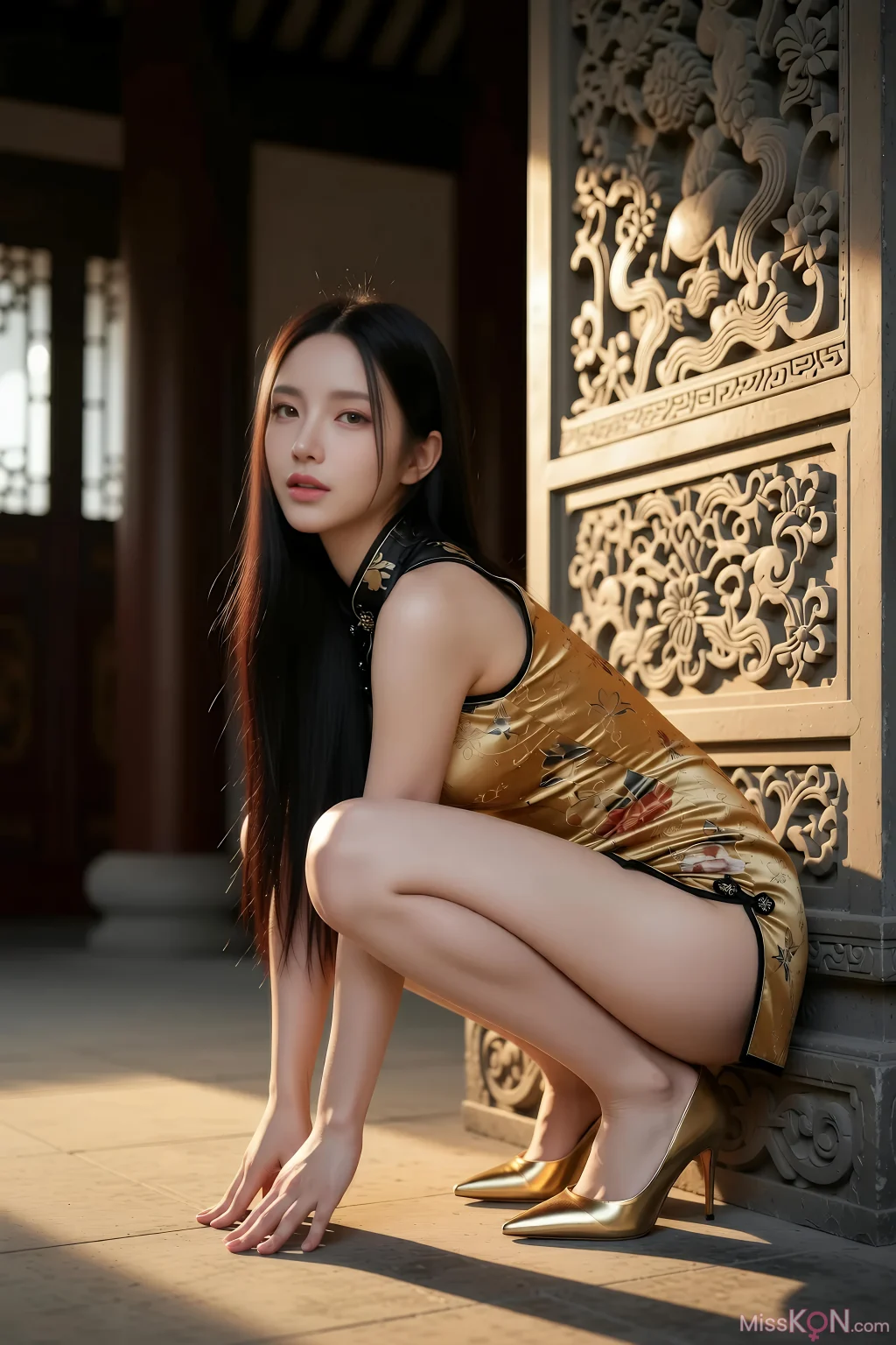 [AIGirl] 米妹 中式古风 (89 photos)