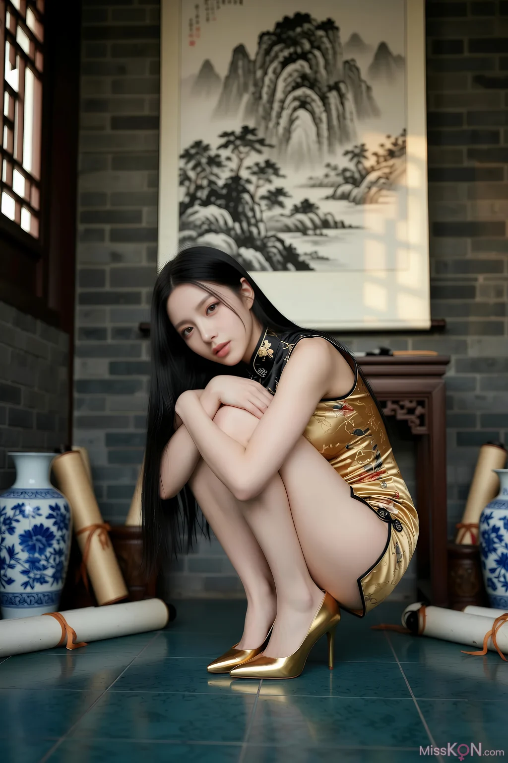 [AIGirl] 米妹 中式古风 (89 photos) – Page 2