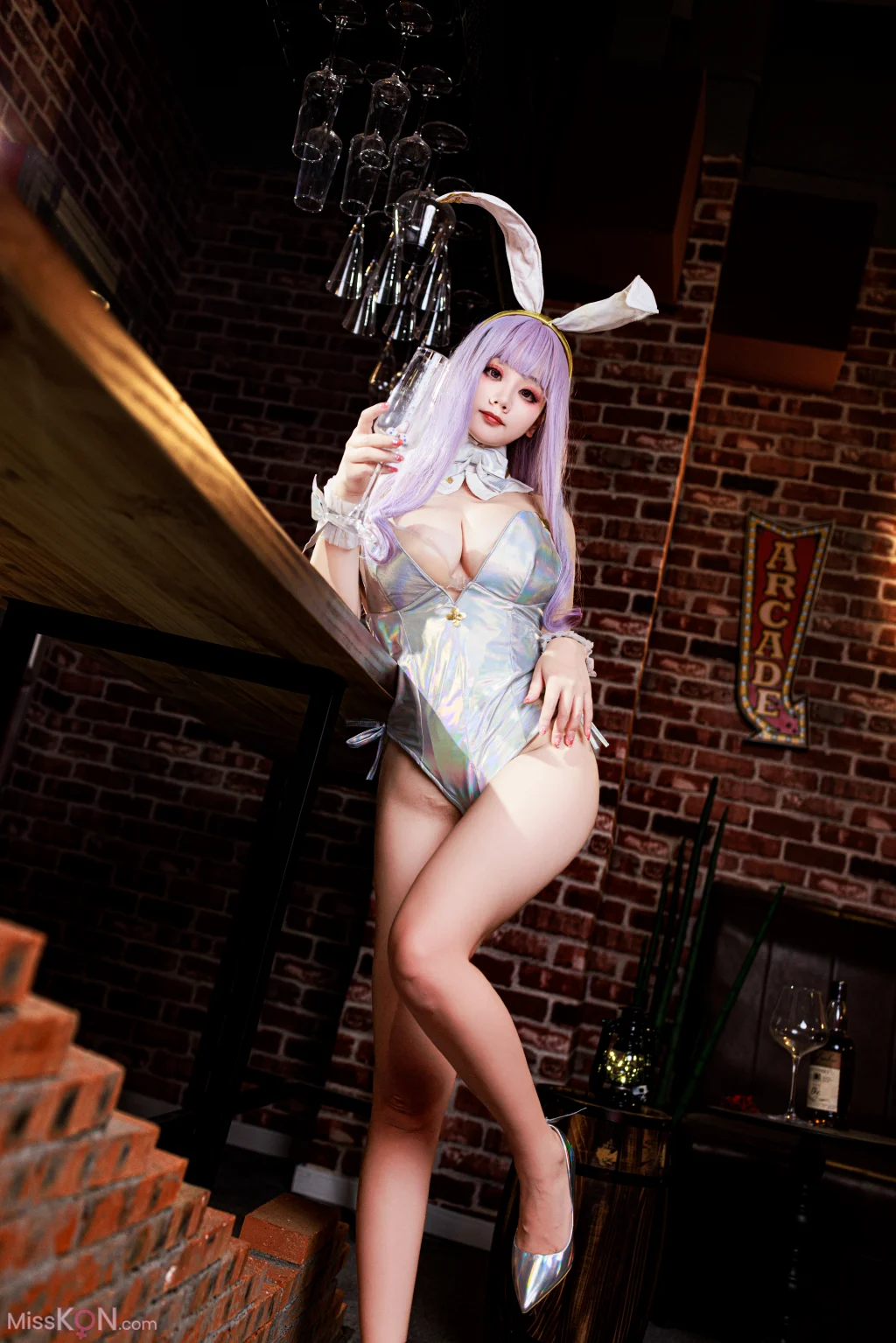 Coser@阿雪雪: 普利茅斯兔女郎 (26 photos + 2 videos)