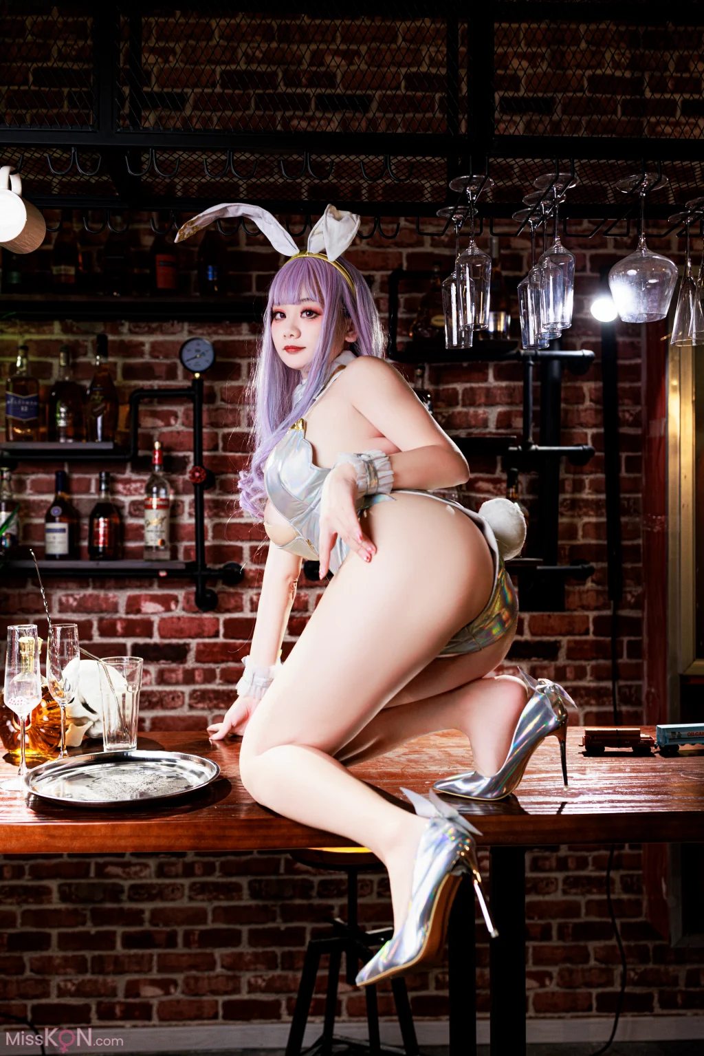 Coser@阿雪雪: 普利茅斯兔女郎 (26 photos + 2 videos)