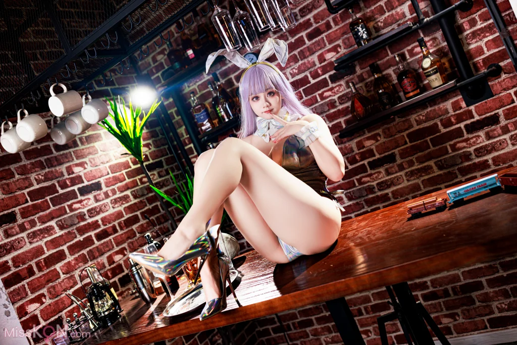 Coser@阿雪雪: 普利茅斯兔女郎 (26 photos + 2 videos)