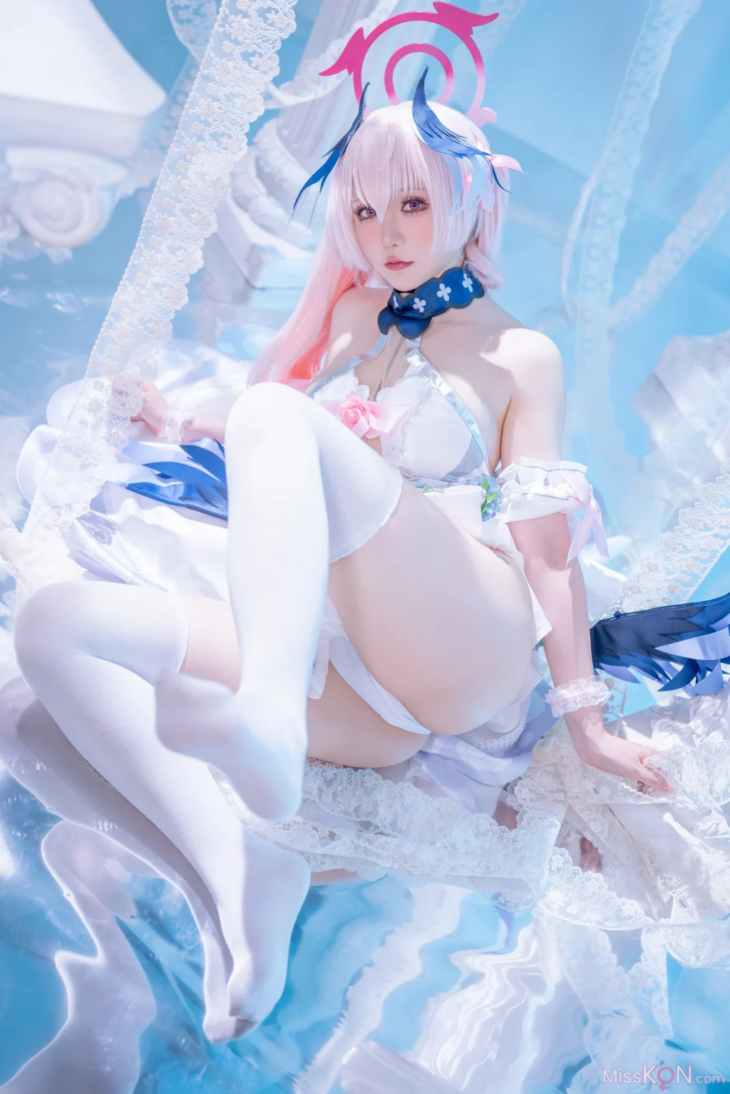 Coser@星之迟迟Hoshilily: 蔚蓝档案 下江小春 (47 photos)