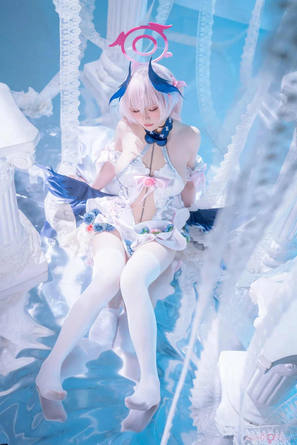 Coser@星之迟迟Hoshilily: 蔚蓝档案 下江小春 (47 photos)