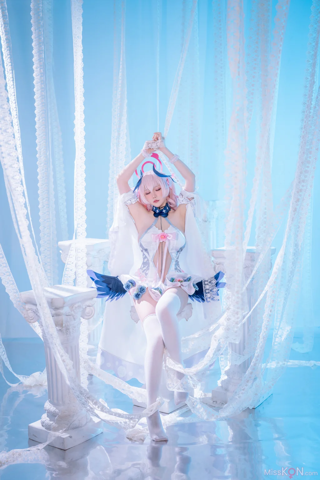 Coser@星之迟迟Hoshilily: 蔚蓝档案 下江小春 (47 photos)