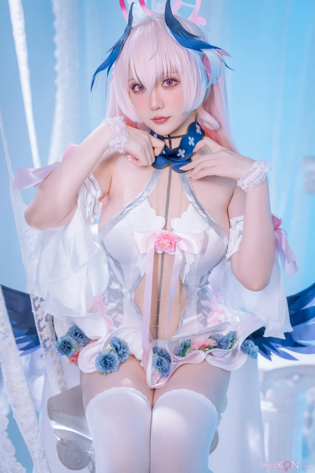 Coser@星之迟迟Hoshilily: 蔚蓝档案 下江小春 (47 photos)