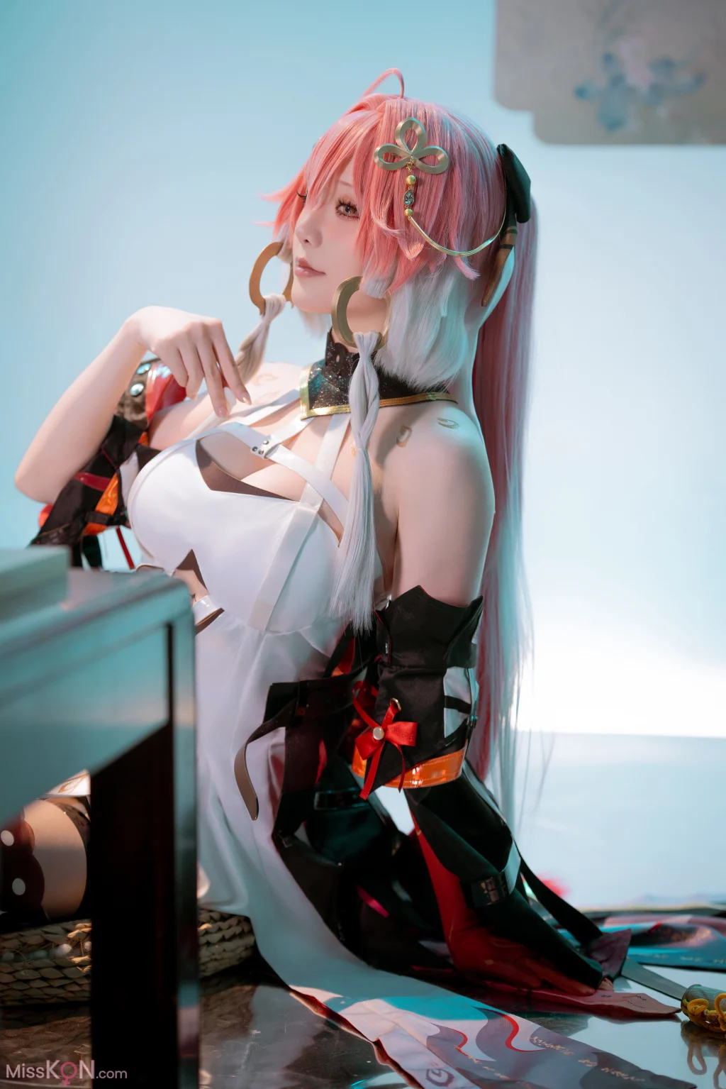 Coser@星之迟迟Hoshilily: 鸣潮 长离 (24 photos)
