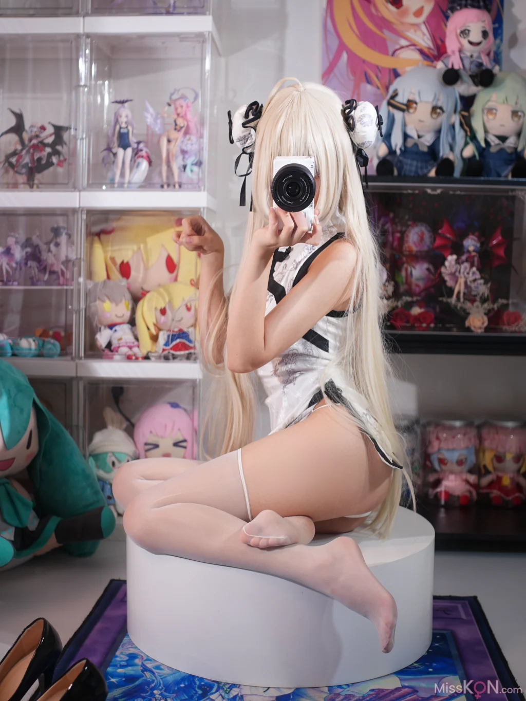 Coser@白栎Shirly: 缘之空 春日野穹旗袍 (128 photos + 21 videos)